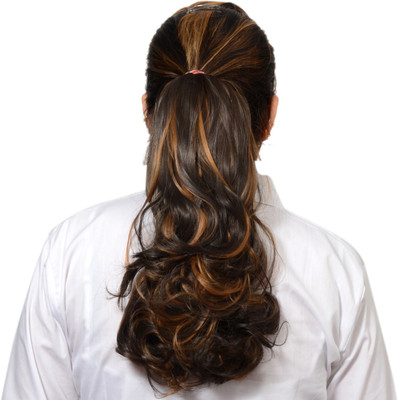 

Mansiyaorange Latest Exclusive Korean Natural Look Artifival s/ Extension Hair Extension
