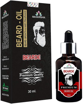 

Maharishia BEARDE Beard Hair Growth And Hair Fragrance Oil For Men's Beard Oil Hair Oil(30 g)