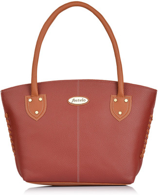 

Fostelo Shoulder Bag(Maroon, Tan)