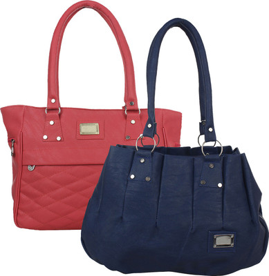 

Fillin Cart Hand-held Bag(Pink, Blue), Blue;pink