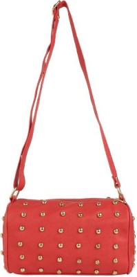 

SV Creations Girls Evening/Party Red PU Sling Bag