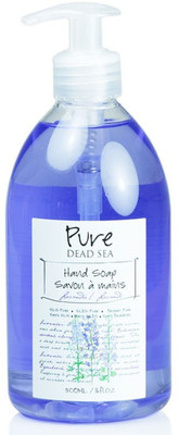 

Pure Dead Sea Lavender Liquid Hand Soap with Jojoba & Avocado Oil for Soft Silky & Amanzing Scented Hand(500 ml, Pump Dispenser)
