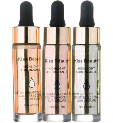 

Kiss Beauty 3in1 Highlight & Bronzante 9533B Highlighter(Peach)