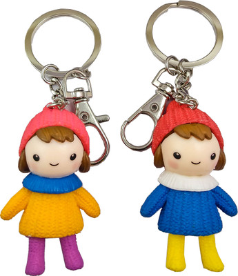 Blooming Box Doll Key Chain