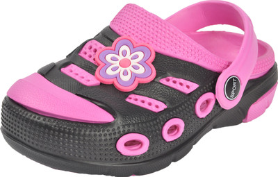 

Yellow Bee Girls Sling Back Clogs(Pink, Fuchsia