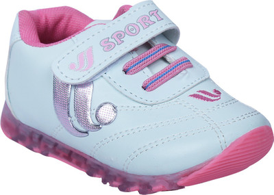LNG Lifestyle Boys & Girls Velcro Running Shoes(Pink