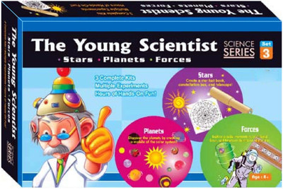 

Bonkerz THE YOUNG SCIENTIST SERIES 3, Stars, Planets & Forces Educational kit For Kids(Multicolor)