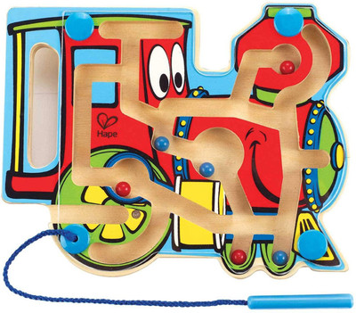 

Hape wooden choo choo tracks(Multicolor)
