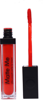 

Colors Queen Matte Me Lip Gloss & Liquid Lipstick(Glam Orange, 6 ml)