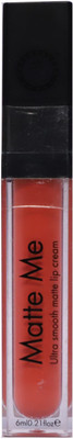 

Colors Queen Matte Me Lip Gloss & Liquid Lipstick(Love peach, 6 ml)