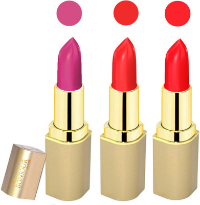 

Bonjour Paris Creamy matte lipstick 17-06H9(plum-red-red, 12 g)