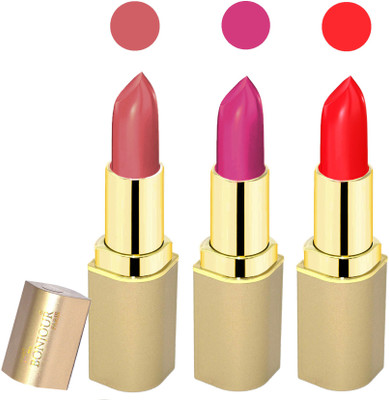 

Bonjour Paris Creamy matte lipstick 17-06G10(nude-plum-red, 12 g)