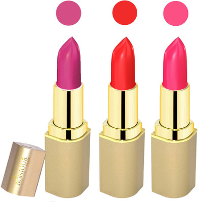 

Bonjour Paris Creamy matte lipstick 17-06H3(plum-red-pink, 12 g)