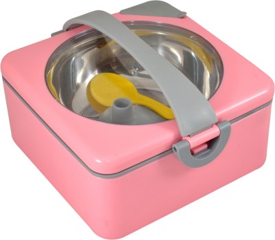 Instabuyz Tedemei Stainless Steel Insulated Lunch Box / Vacuum Lunch Box / Dinner Tiffin / Insulated Lunch Box 700ML For School Office With Inner Stainless Steel Inside Having 1 Spoon Material 1 Conta at flipkart