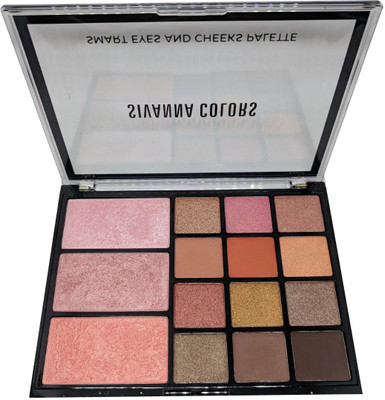 Sivanna Eyes and Cheeks Makeup Palette(Pack of 15)