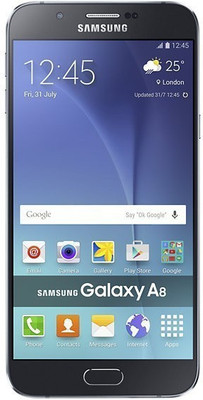 (Refurbished) SAMSUNG Galaxy A8 (Black, 32 GB)(2 GB RAM)
