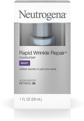 

Neutrogena Rapid Wrinkle Repair Anti-Wrinkle Night Accelerated Retinol SA Facial Moisturizer(29 ml)