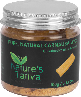 

Nature's Tattva Pure, Natural Carnauba Wax (Vegan Substitute of Beeswax)(100 g)