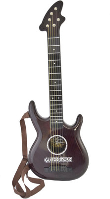 

IndusBay 29" Inches 6 String Entry Level Lightweight Toy Guitar for 3+ kids 6810A7 1299 + 100(Brown)