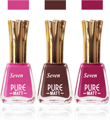

Seven Pure MatT 10 ml coffie brown magenta pink
