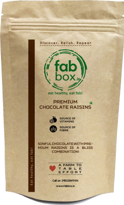 

FabBox Premium Chocolate Raisins(140 g, Pouch)