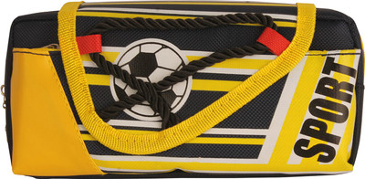 

STYM SPORTS ROPE Art Polyester Pencil Box(Set of 1, Yellow)