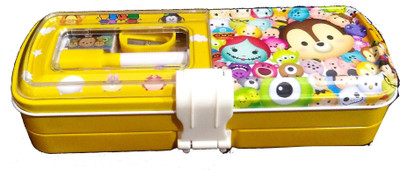 

TECHNOCHITRA MONKEY MONKEY Art Metal Pencil Box(Set of 1, Multicolor)