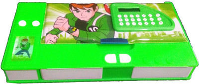 

TECHNOCHITRA MINI BEN10 JUMBO BEN10 Art Plastic Pencil Box(Set of 1, Multicolor)