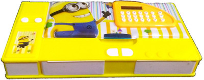 

TECHNOCHITRA MINION MINI JUMBO MINION Art Plastic Pencil Box(Set of 1, Multicolor)