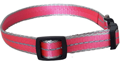 

Pet Needs High Quality Designer Nylon Leash and Adjustable Collar Set for Puppy- for Tracking, Patrolling, Walking, and Training -Length- 46 inches, Width-0.6 inch 116 cm Dog & Cat Strap Leash(Pink)