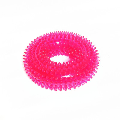 

Petlicious & More Spike Rim Dog Toy Rubber Tough Toy For Dog