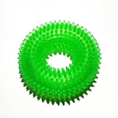 

Petlicious & More Spike Rim Dog Toy Rubber Fetch Toy For Dog