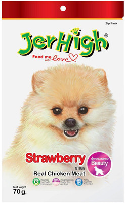 

JerHigh Strawberry Fruit Dog Treat(70 g)