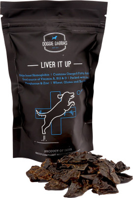 

Doggie Dabbas Liver it up, Dog Treats, Multi Size Combos (Pack of 3) , 100 Gms each Chicken Dog Treat(100 g, Pack of 3)
