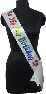 

Funtastic Its my birthday sash