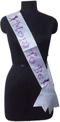 

Funtastic Mom to be sash