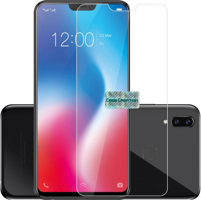 CASE CREATION Tempered Glass Guard for Vivo V9(Pack of 1)