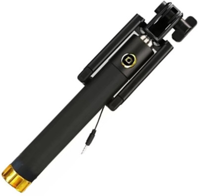 Gali Bazar Cable Selfie Stick(Black, Remote Included) Flipkart