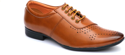 Feet King Lace Up For Men(Tan