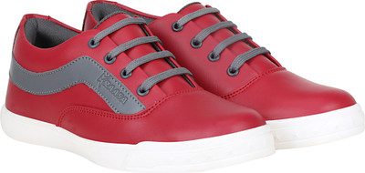 

Kraasa Sneakers For Men(Red, Cherry