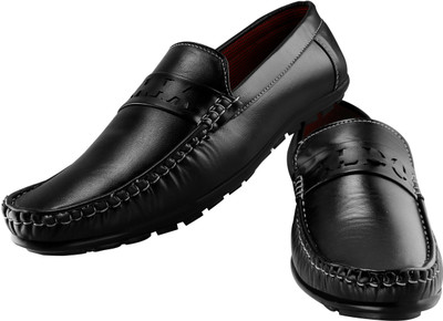 

Tapps Men's Comfortable Casual Shoes Loafers For Men(Black