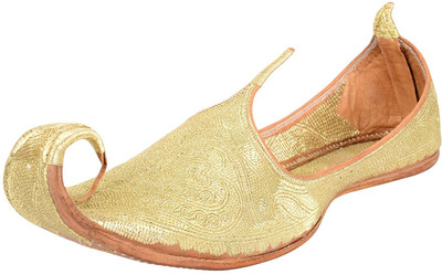 

bishnoi Jutis For Men(Gold