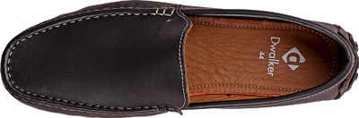

DWALKER Premium Leather Loafers for men-DWHB04 Loafers For Men(Brown