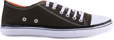 

FASHINO sneakers Canvas Shoes For Men(Green, Mehandi