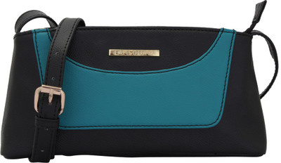 LAPIS-O- LUPO Women Casual Black PU Sling Bag