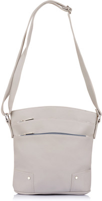 

Fostelo Women Casual Grey PU Sling Bag