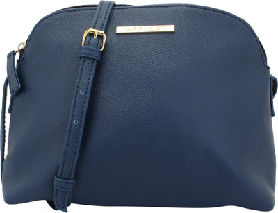 

LAPIS-O- LUPO Women Casual Blue PU Sling Bag