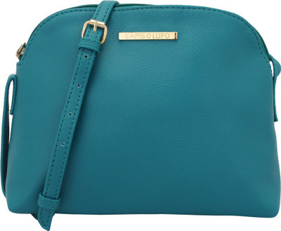 

LAPIS-O- LUPO Women Casual Blue PU Sling Bag