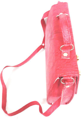 

DELMA Girls Casual, Formal Red Leatherette Sling Bag