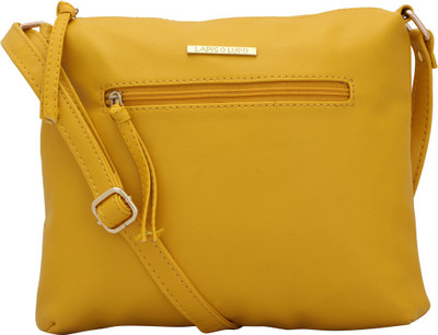 

LAPIS-O- LUPO Women Casual Yellow PU Sling Bag